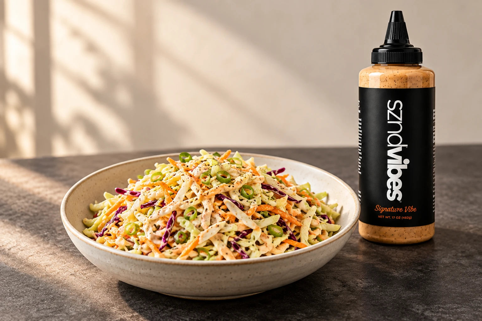 Signature Vibe crunchy slaw